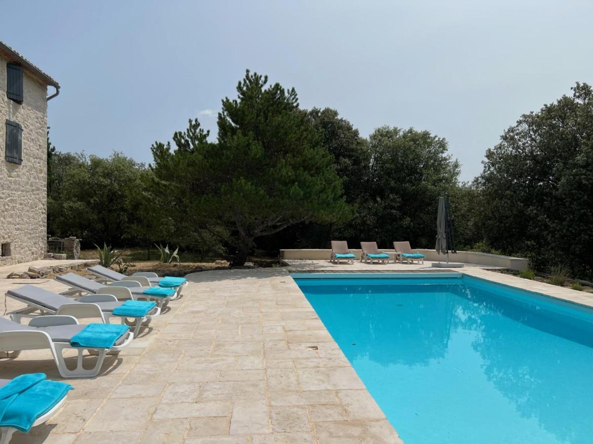 Luxurious Family House With Pool In Ardeche. Villa Les Vans Exterior foto