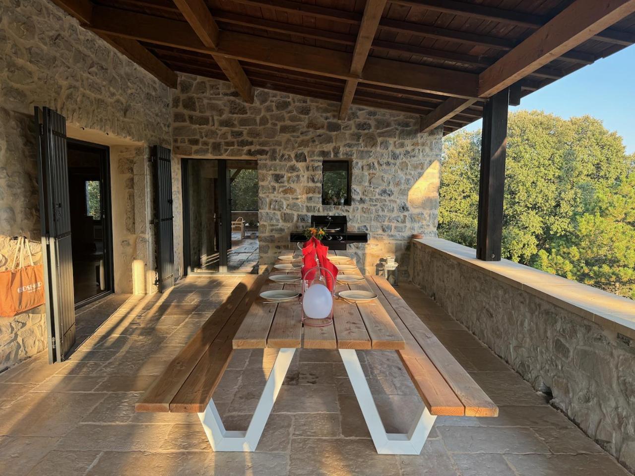 Luxurious Family House With Pool In Ardeche. Villa Les Vans Exterior foto